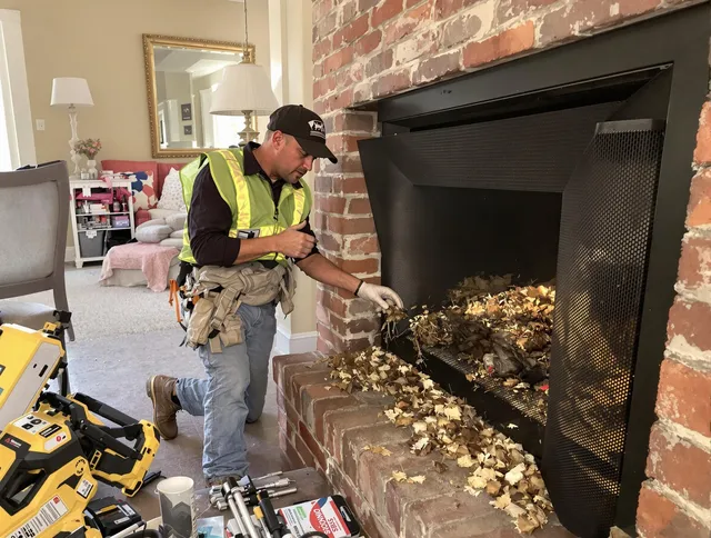 Safe screening installation by Security-Widefield Chimney Sweep in Security-Widefield, CO