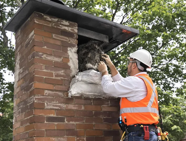 Humane removal of debris and animals by Security-Widefield Chimney Sweep in Security-Widefield, CO