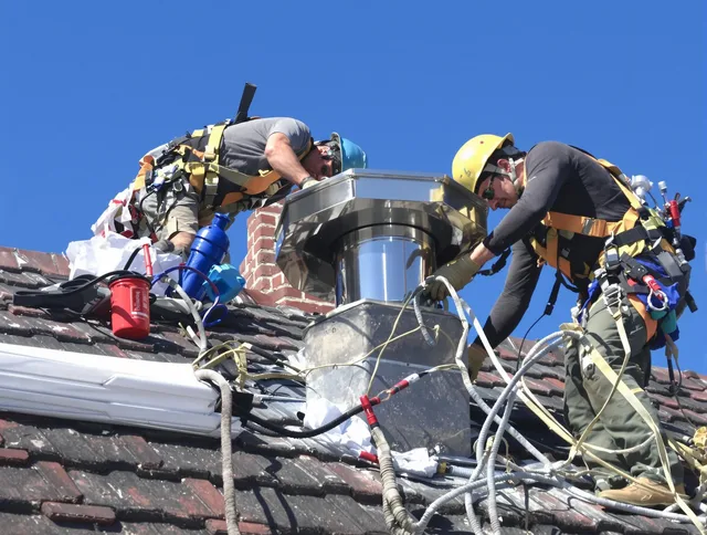 Protective chimney cap installed by Security-Widefield Chimney Sweep in Security-Widefield, CO