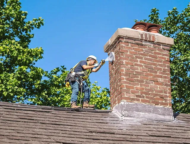 Security-Widefield Chimney Sweep performing an inspection with advanced tools in Security-Widefield, CO