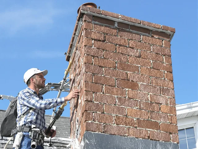 Brickwork for a chimney rebuild by Security-Widefield Chimney Sweep in Security-Widefield, CO