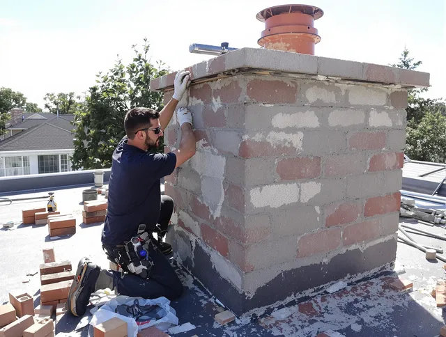 Advanced chimney repair process by Security-Widefield Chimney Sweep in Security-Widefield, CO
