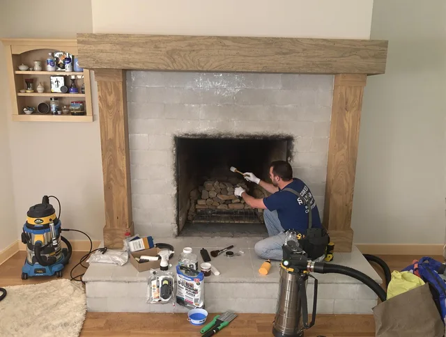 Detailed creosote removal process by Security-Widefield Chimney Sweep in Security-Widefield, CO