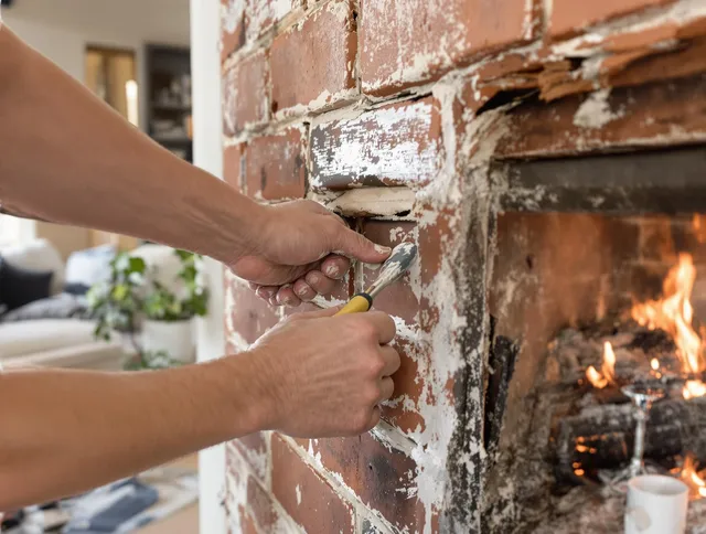 Routine fireplace repair by Security-Widefield Chimney Sweep in Security-Widefield, CO